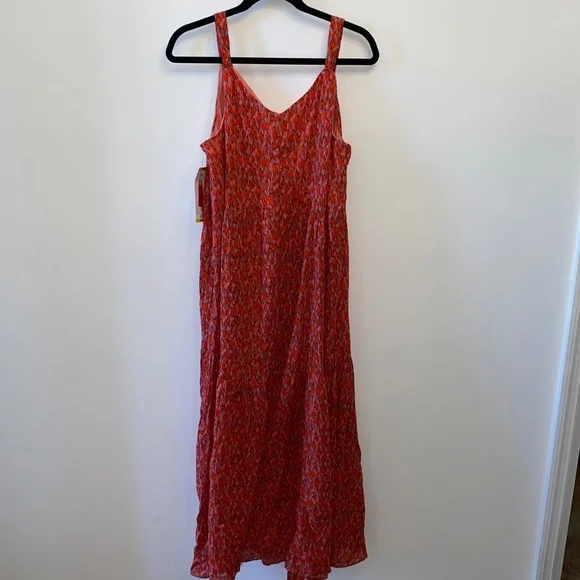 NWT Joie Boho Cottage Core Tiered Maxi Dress - Picture 4 of 5
